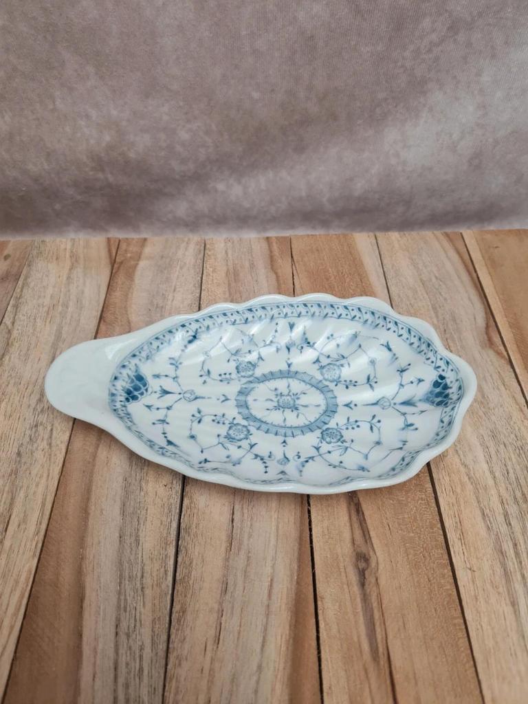 Ravier ancien anglais L. Straus & Sons – décor bleu Imperial