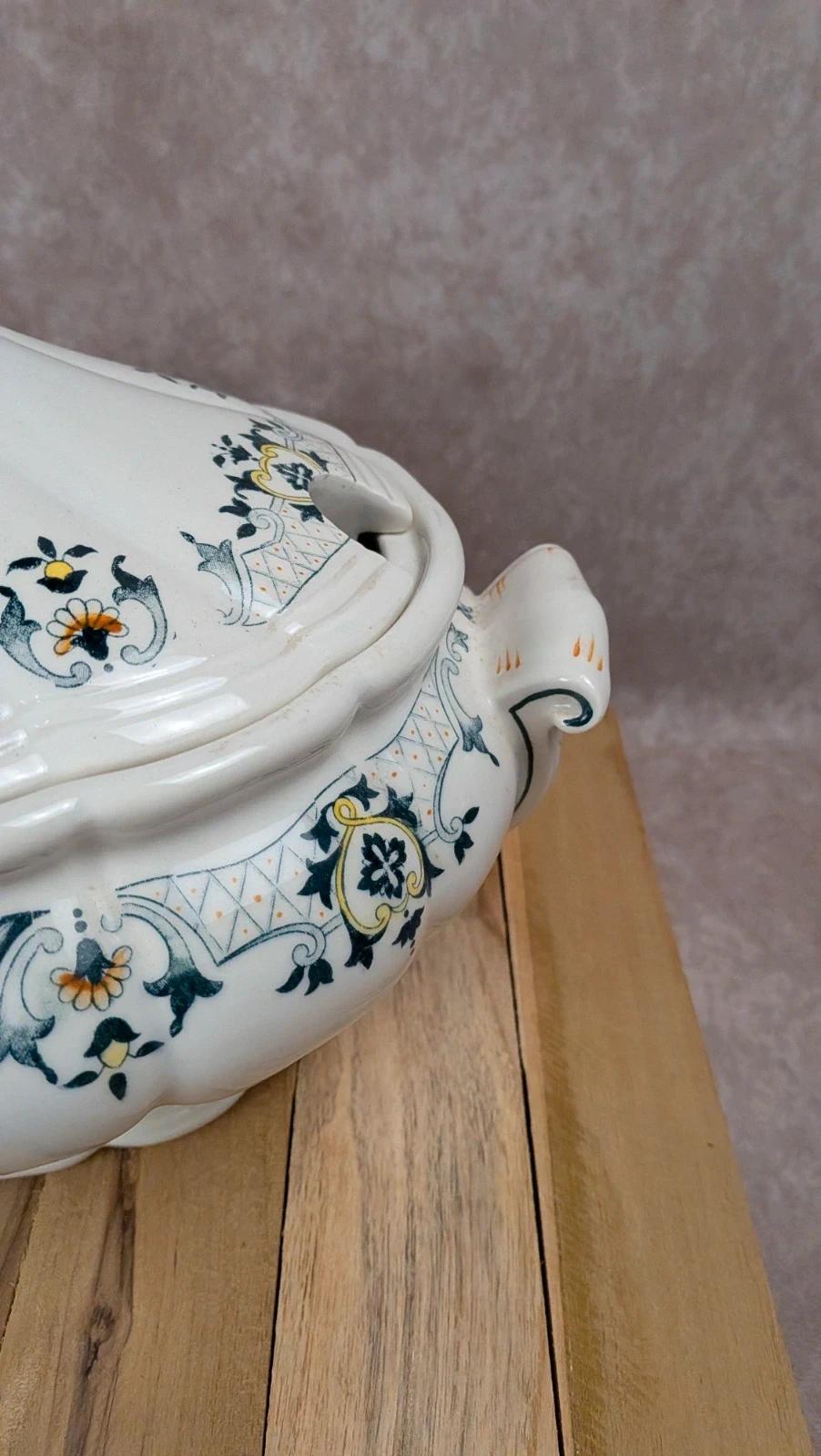 Grande soupière vintage Longchamp