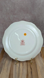 Assiette ancienne Mason’s Vista rouge – décor romantique anglais