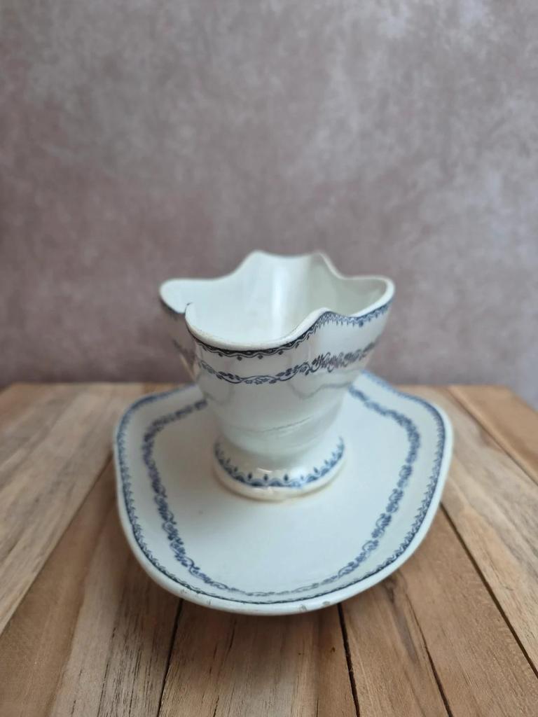 Grande saucière ancienne Gien – Terre de Fer – modèle Dreux
