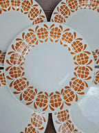 Lot de 6 assiettes semi-creuses Sarreguemines 🍊