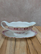 Saucière Seltmann Weiden Bavaria Theresia rouge