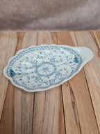 Ravier ancien anglais L. Straus & Sons – décor bleu Imperial