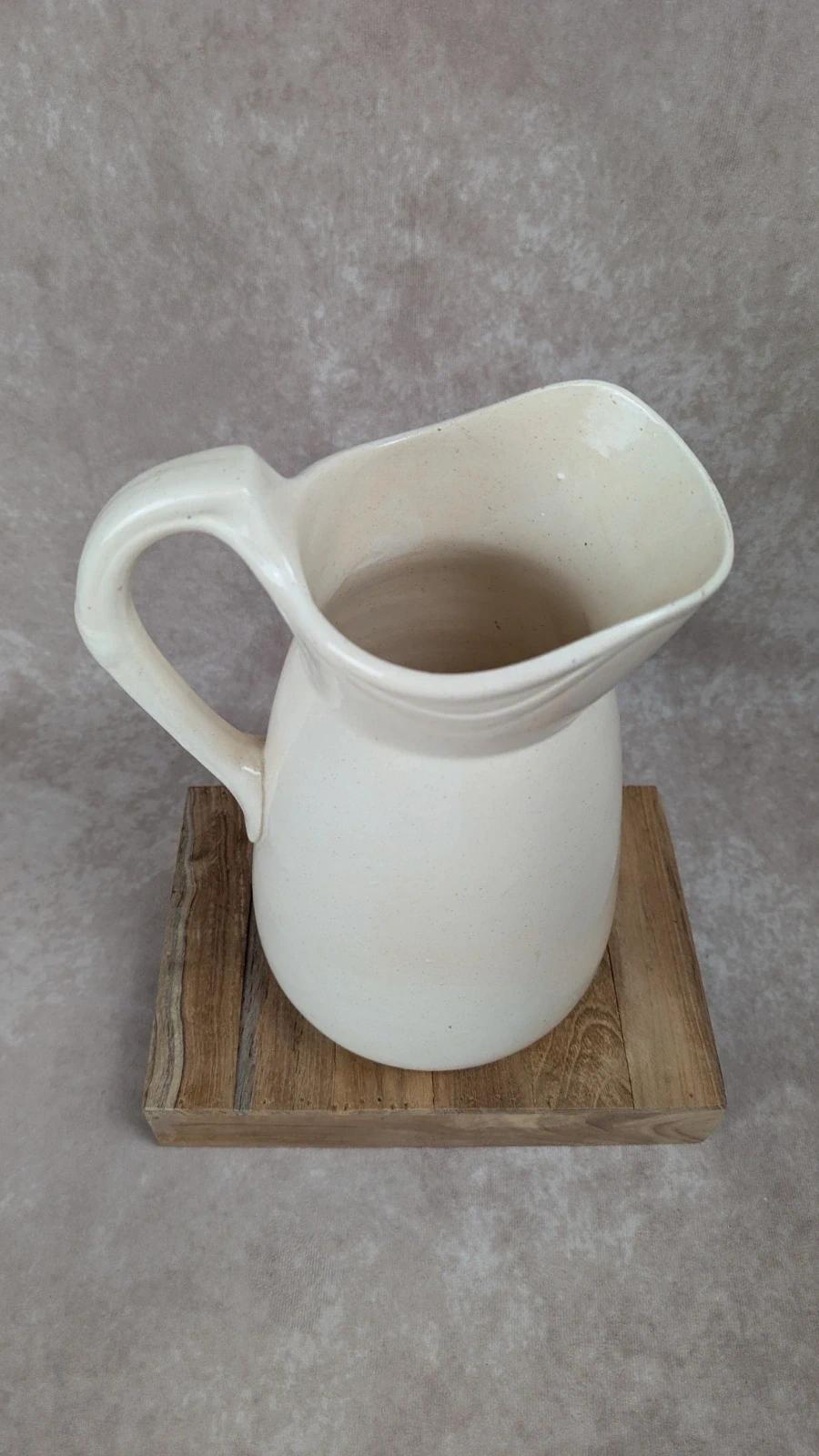 Grand pichet ancien faïence Niderviller Moselle