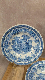 Lot de 2 assiettes creuses Lunéville – modèle The Cottage