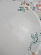 Lot de 5 assiettes plates Churchill Briar Rose – Faïence anglaise vintage