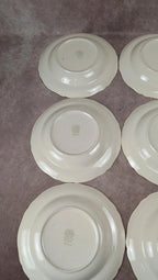 Lot de 6 assiettes creuses Villeroy & Boch – modèle Phoenix