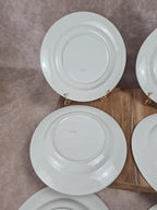 Lot de 6 assiettes semi-creuses Sarreguemines 🍊