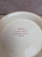 Petite soupière ancienne Sarreguemines modèle Favori rose – Terre de fer