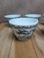 Lot 5 tasses vintage Rivanel