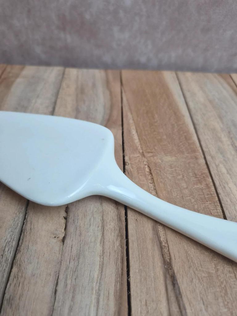 Pelle à tarte ancienne Gien modèle Strasbourg – faïence peinte main