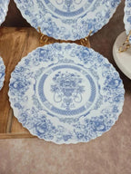 Lot de 6 assiettes plates Arcopal Honorine 💙