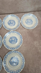 Service à gâteau Digoin Sarreguemines Darling