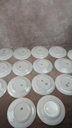 Lot de 16 assiettes plates Trieste – Moulin des Loups