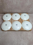 Lot de 6 sous-tasses Churchill England