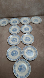 Service à gâteau Digoin Sarreguemines Darling