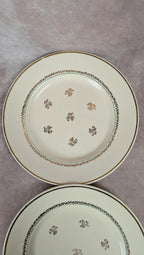 Lot de 6 assiettes plates Gien