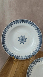 Lot de 2 assiettes creuses anciennes Saint-amand – Primax