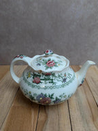 Ensemble théière et pot à lait vintage Crown Ducal Chinese Garden – Angleterre