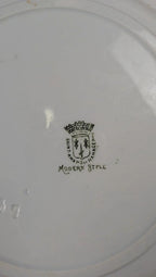 Lot de 2 plats anciens Saint-amand – Terre de fer – Modèle Modern Style