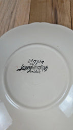 Lot de 2 tasses et 2 soucoupes anciennes Sarreguemines