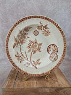 Assiette creuse ancienne Marguerite 🌿 Grand Dépôt Paris Marseille
