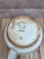 Service à café vintage Saint-amand Monaco – Théière, sucrier et pot à lait incomplets