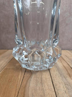 Vase en cristal Art Vannes – grand modèle vintage 24 cm