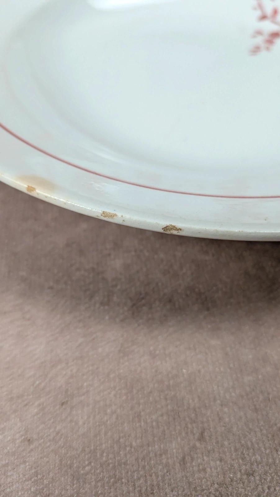 Lot de 4 assiettes creuses Saint-amand modèle Marcel