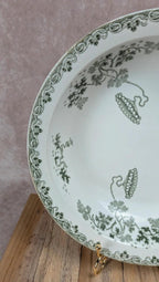 Plat creux ancien Saint-amand – Terre de fer – Modèle Modern Style