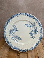 Assiette ancienne en terre de fer Clairefontaine, modèle Montespan