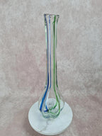 Vase vintage en verre soufflé de Murano 🇮🇹 attribué à Archimede Seguso