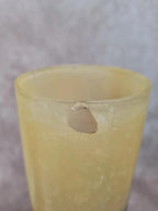 🌿 Paire de vases anciens signés Legras – décor champêtre émaillé – Art Nouveau 🌿