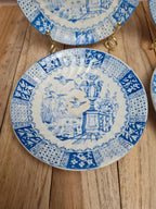 Coupelles Terre de fer L. Bertrand Bordeaux décor cigognes anciennes 💙
