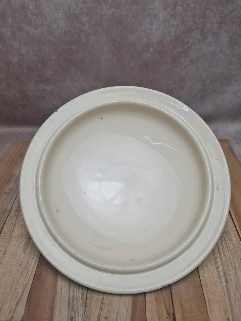 Soupière ancienne Gien modèle Chardon – Terre de fer bleu