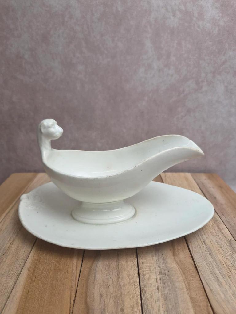 Saucière ancienne Jules Vieillard Bordeaux / David Johnston vers 1845