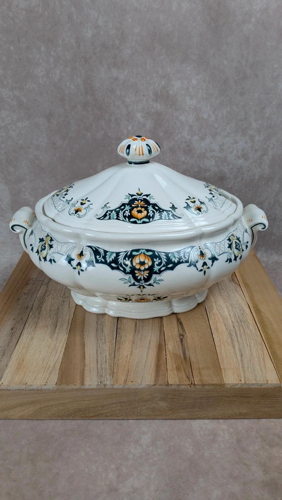 Grande soupière vintage Longchamp