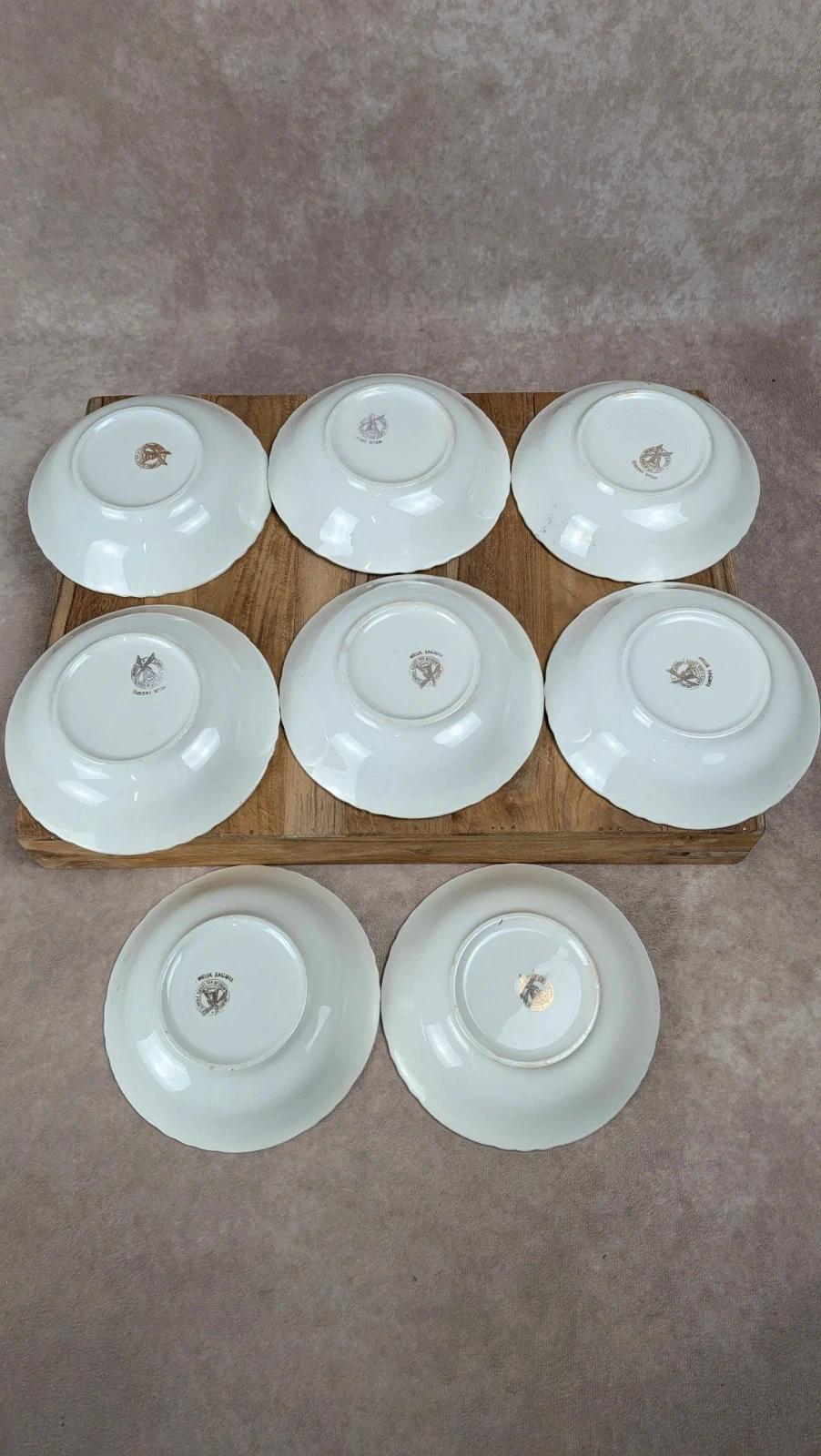 Lot de 8 coupelles Moulin des Loups – Modèle Vieux Tacot
