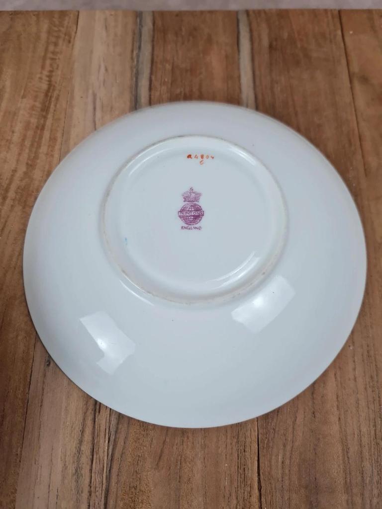 🫖 Tasse & sous-tasse Minton – Porcelaine fine anglaise