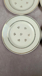 Lot de 6 assiettes plates Gien