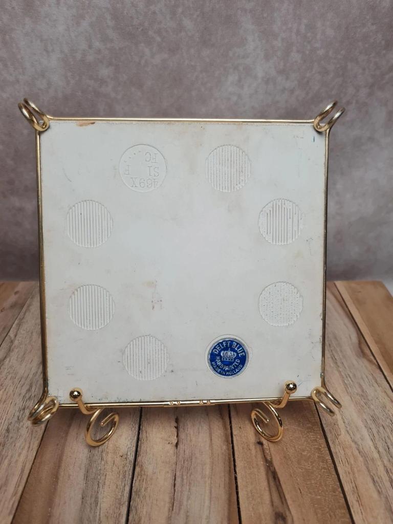 Dessous de plat Delft Blue décor moulin hollandais 🇳🇱