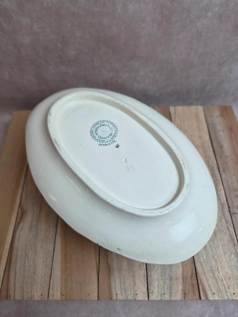 Saucière ancienne Hippolyte Boulenger Choisy-le-roi – Modèle Henriette – Terre de Fer