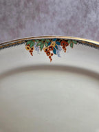 Grand plat ovale en faïence anglaise Homeleigh Ware Arcady – Années 1930