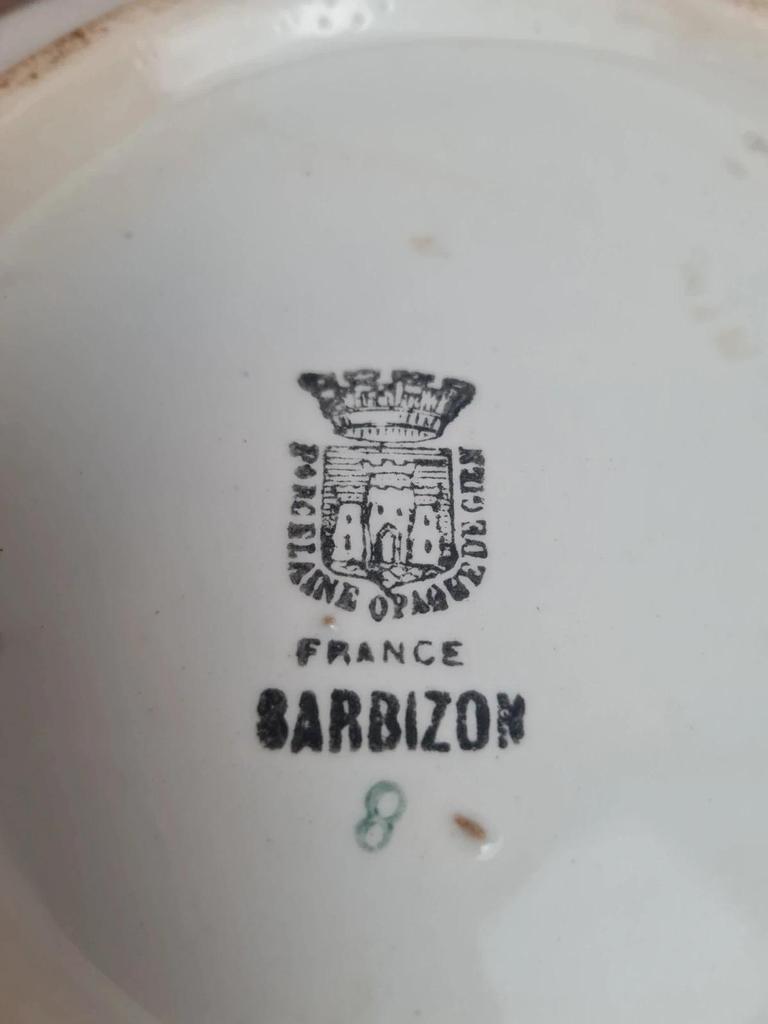 Lot de 5 saladiers gigognes terre de fer Gien Barbizon