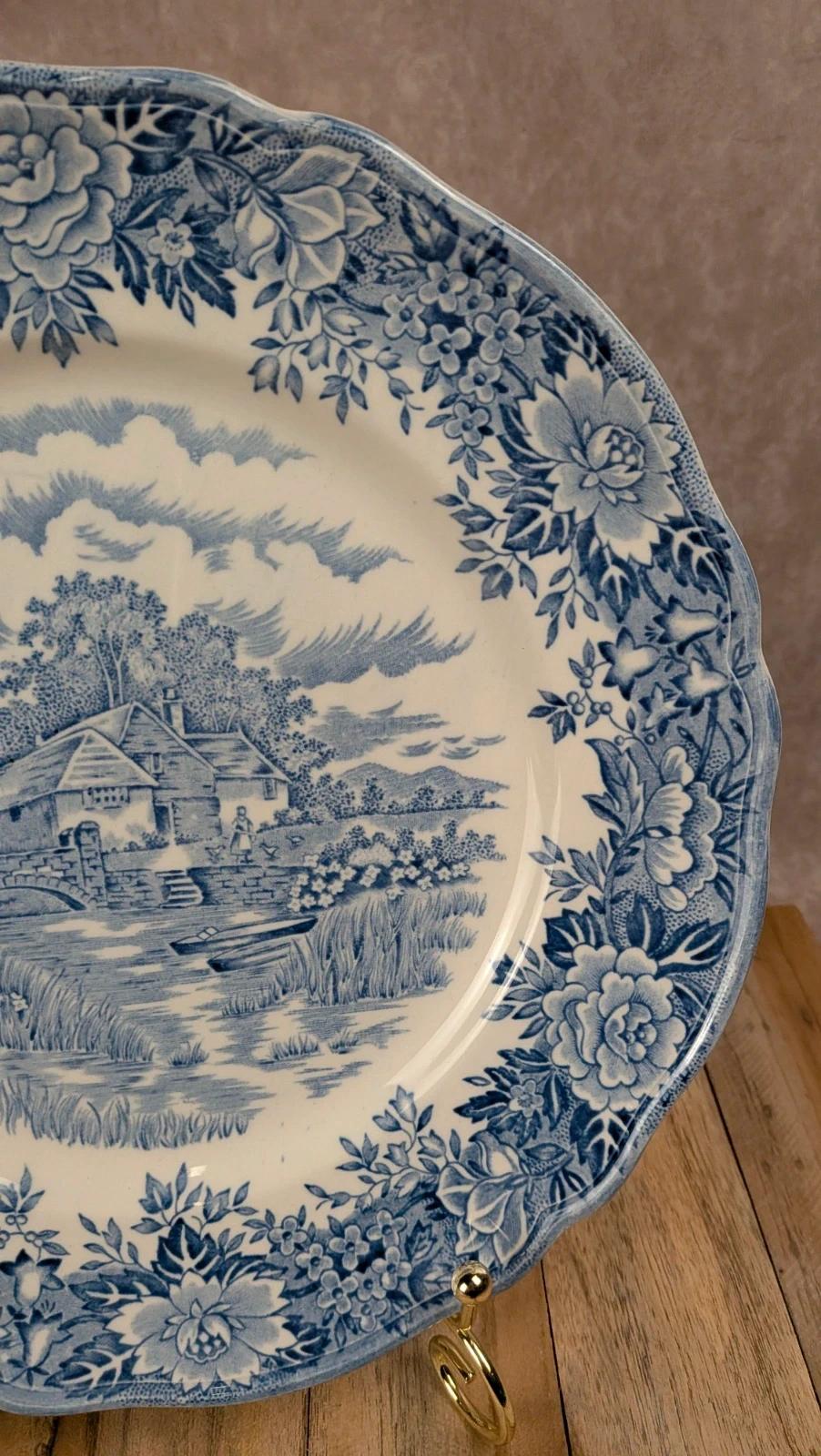 Assiette anglaise Olde Staffordshire English Village