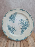Grande assiette Terre de Fer Clairefontaine modèle Œillet 🌿