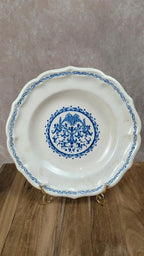 Assiette creuse ancienne Gien – Modèle Rouen