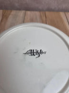 Ancienne tasse à chocolat Sarreguemines – décor abeille – fin Xixe