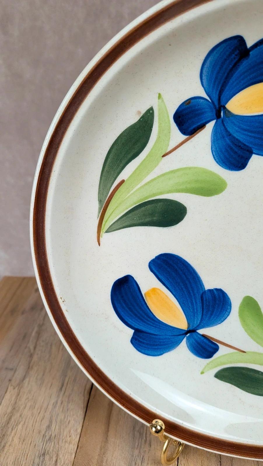 Petite assiette ancienne Gien Modèle Cadix