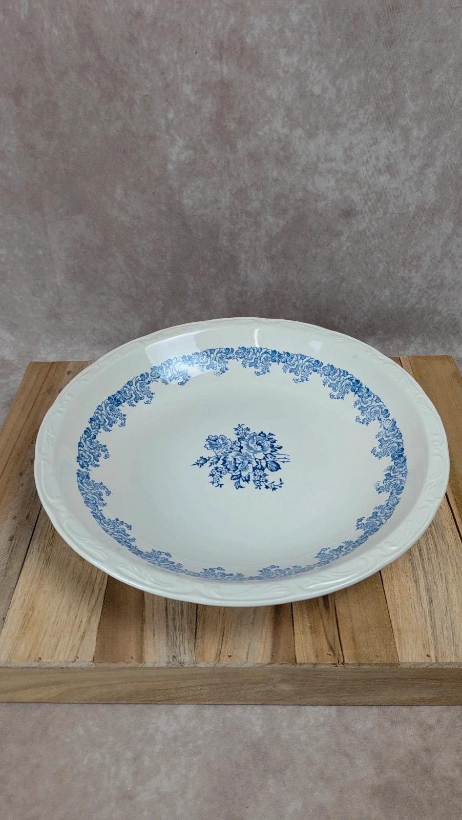 Plat rond Dijoin-sarreguemines modèle Clovis
